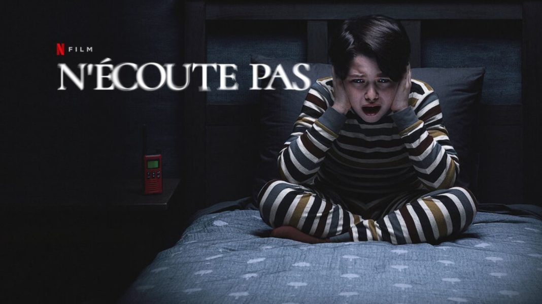 Affiche N'écoute pas film d'horreur Netflix